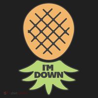 I'm Down Swinger Upside Down Pineapple Gift Beanie thumb 2