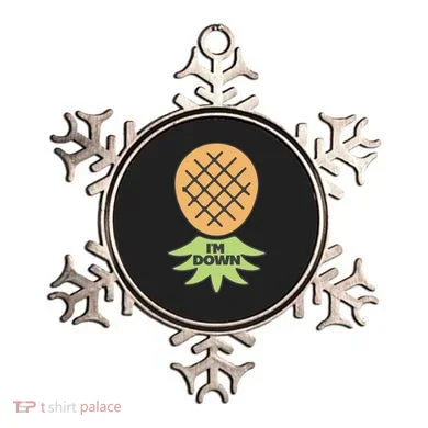 I'm Down Swinger Upside Down Pineapple Gift Ornament
