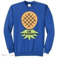 I'm Down Swinger Upside Down Pineapple Gift Sweatshirt thumb 0