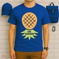 I'm Down Swinger Upside Down Pineapple Gift T-Shirt thumb 6
