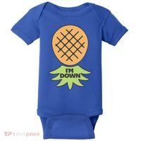 I'm Down Swinger Upside Down Pineapple Gift Baby Bodysuit thumb 0