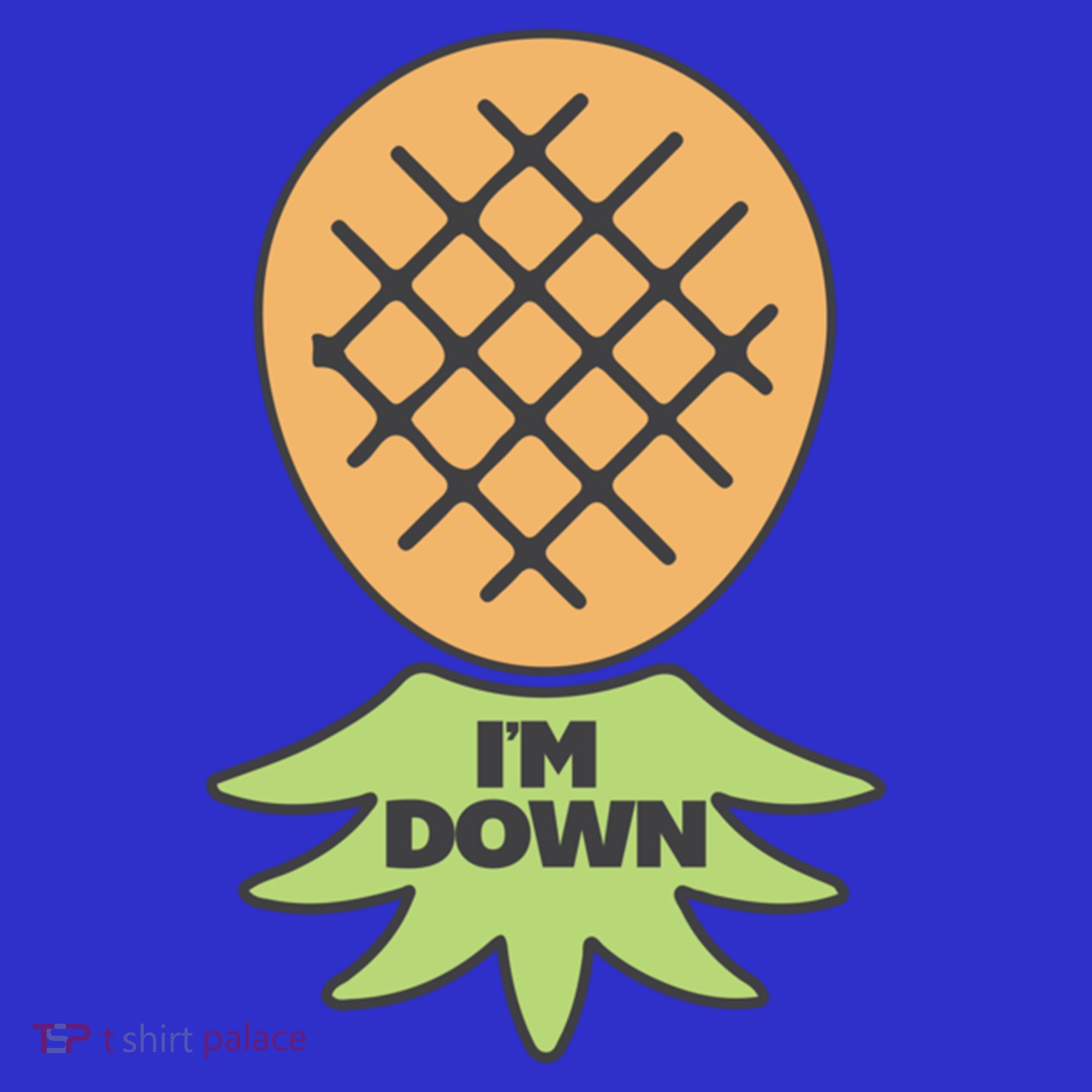 I'm Down Swinger Upside Down Pineapple Gift Toddler Hoodie
