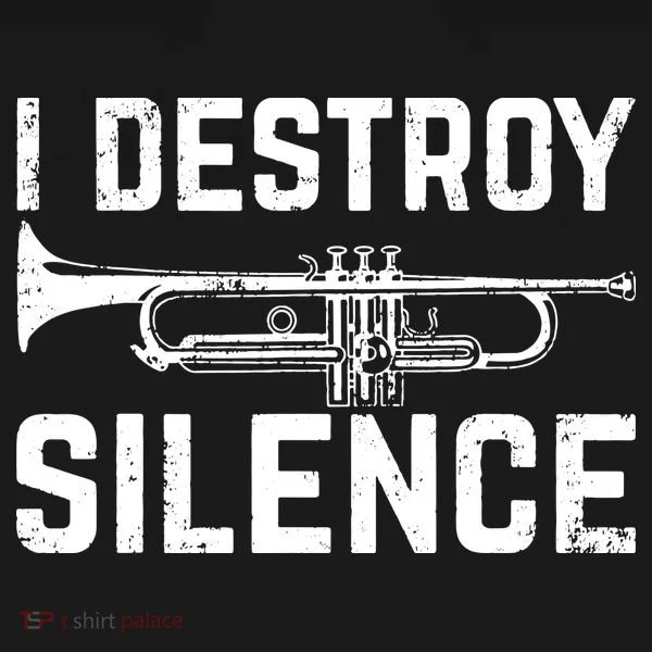I Destroy Silence Trumpet Bucket Hat