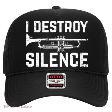 I Destroy Silence Trumpet Hat