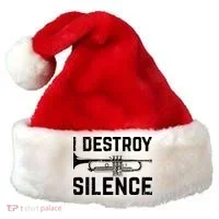 I Destroy Silence Trumpet Santa Hat thumb 0