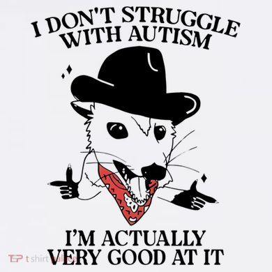 I Don’T Struggle With Autism I’M Actually Very Good At It Short Acrylic Beanie