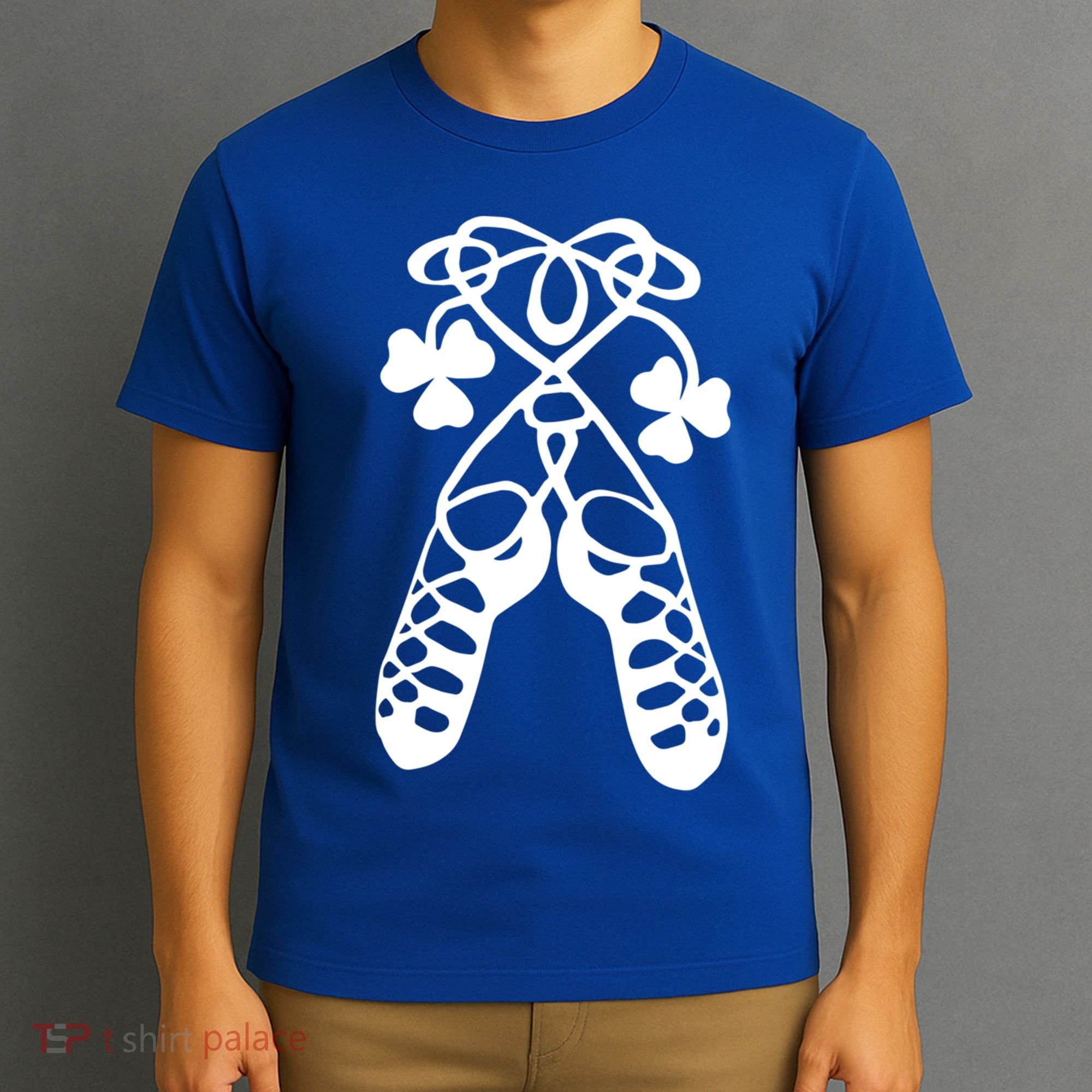 Irish Dance Soft Shoes Ghillies Lucky Feis Gift T-Shirt