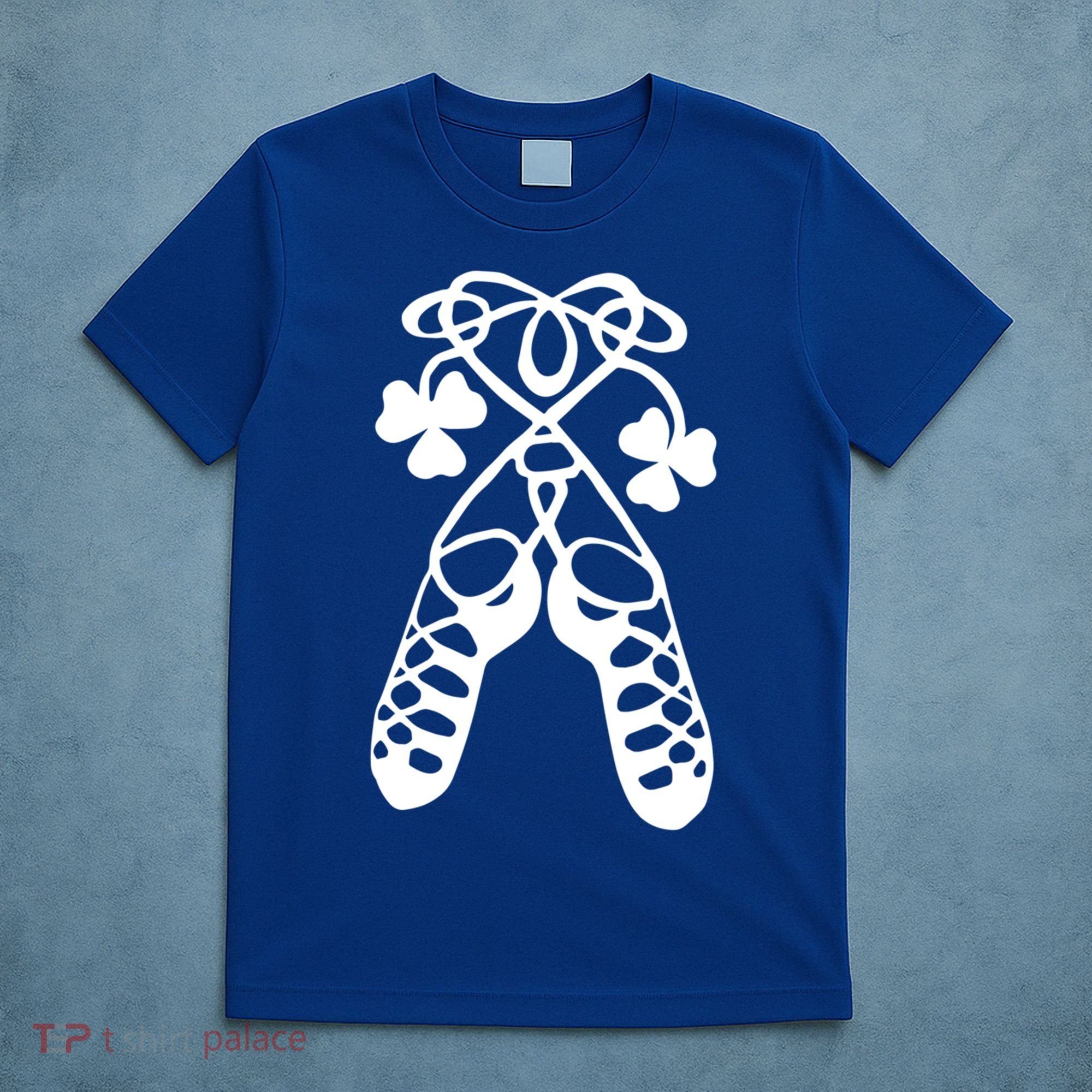 Irish Dance Soft Shoes Ghillies Lucky Feis Gift T-Shirt