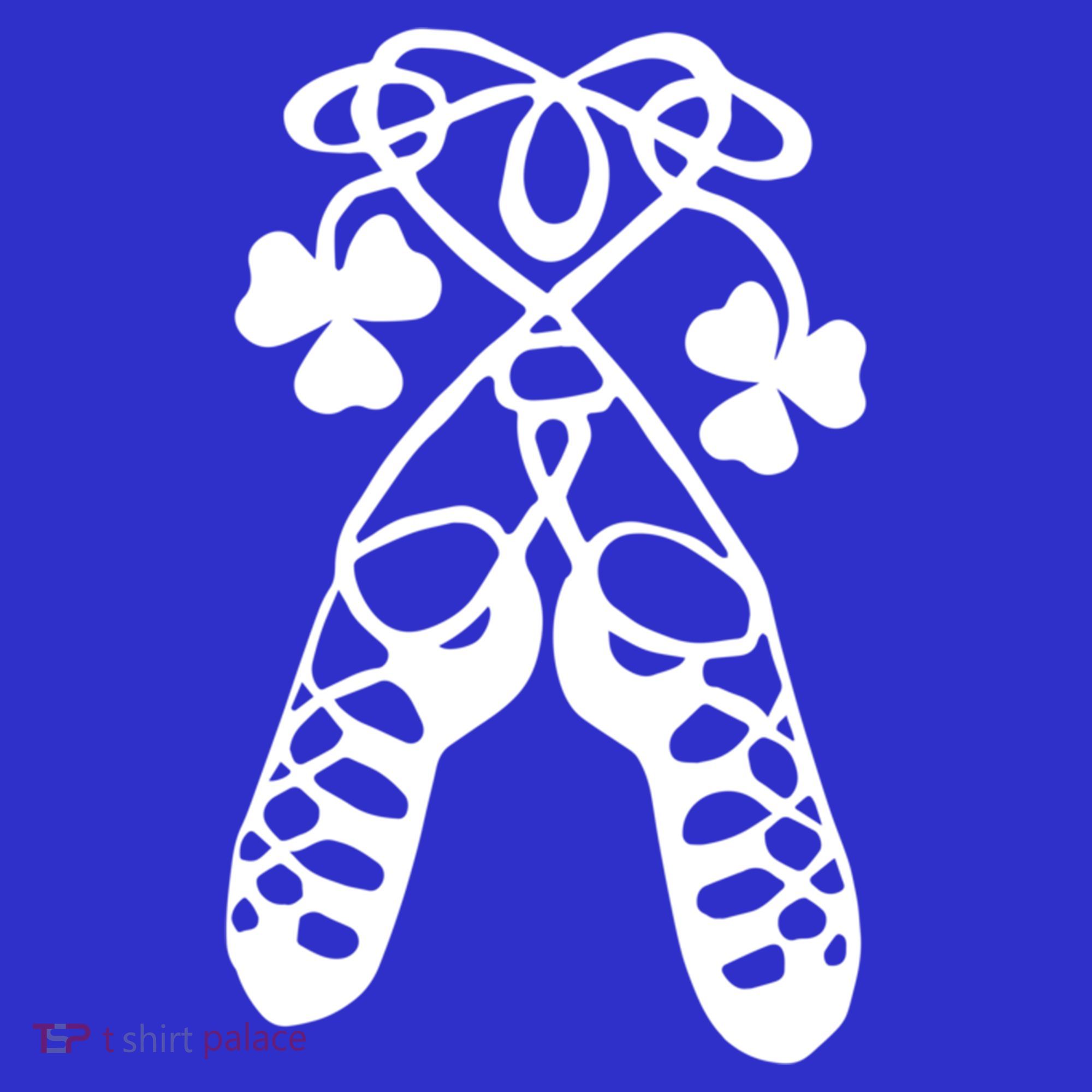 Irish Dance Soft Shoes Ghillies Lucky Feis Gift Mousepad