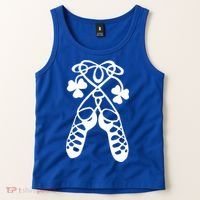 Irish Dance Soft Shoes Ghillies Lucky Feis Gift Tank Top thumb 2