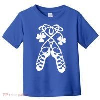 Irish Dance Soft Shoes Ghillies Lucky Feis Gift Toddler T-Shirt thumb 0