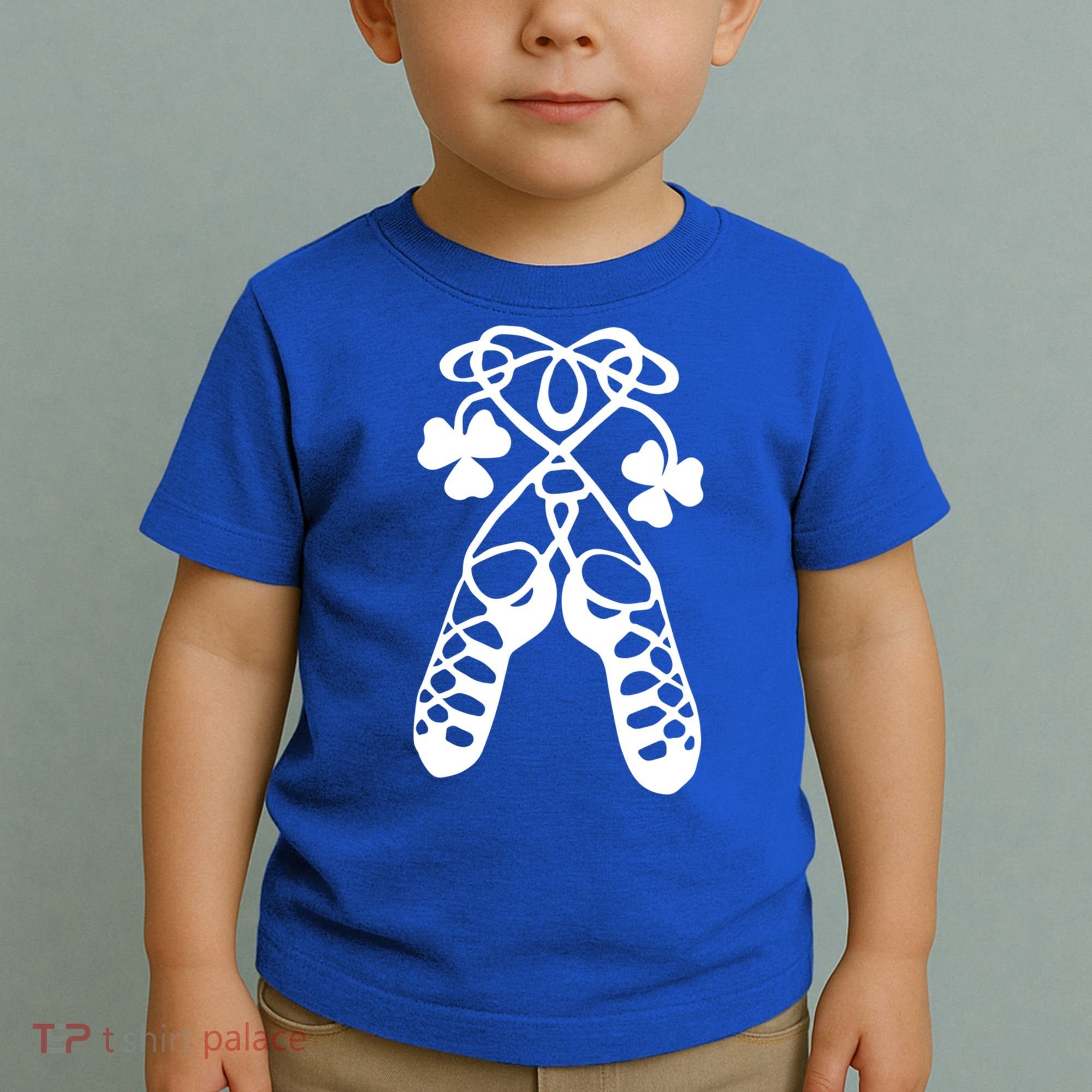 Irish Dance Soft Shoes Ghillies Lucky Feis Gift Toddler T-Shirt