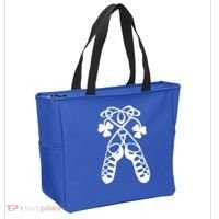Irish Dance Soft Shoes Ghillies Lucky Feis Gift Tote Bag thumb 2