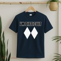 I'm Difficult Ski Funny Skier Snowboard Skiing T-Shirt thumb 2