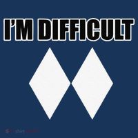 I'm Difficult Ski Funny Skier Snowboard Skiing Beanie thumb 2
