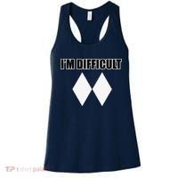 I'm Difficult Ski Funny Skier Snowboard Skiing Women's Tank Top thumb 0