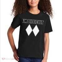 I'm Difficult Ski Funny Skier Snowboard Skiing Kids T-Shirt thumb 2