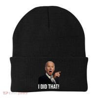 I Did That Funny Joe Biden Beanie thumb 0