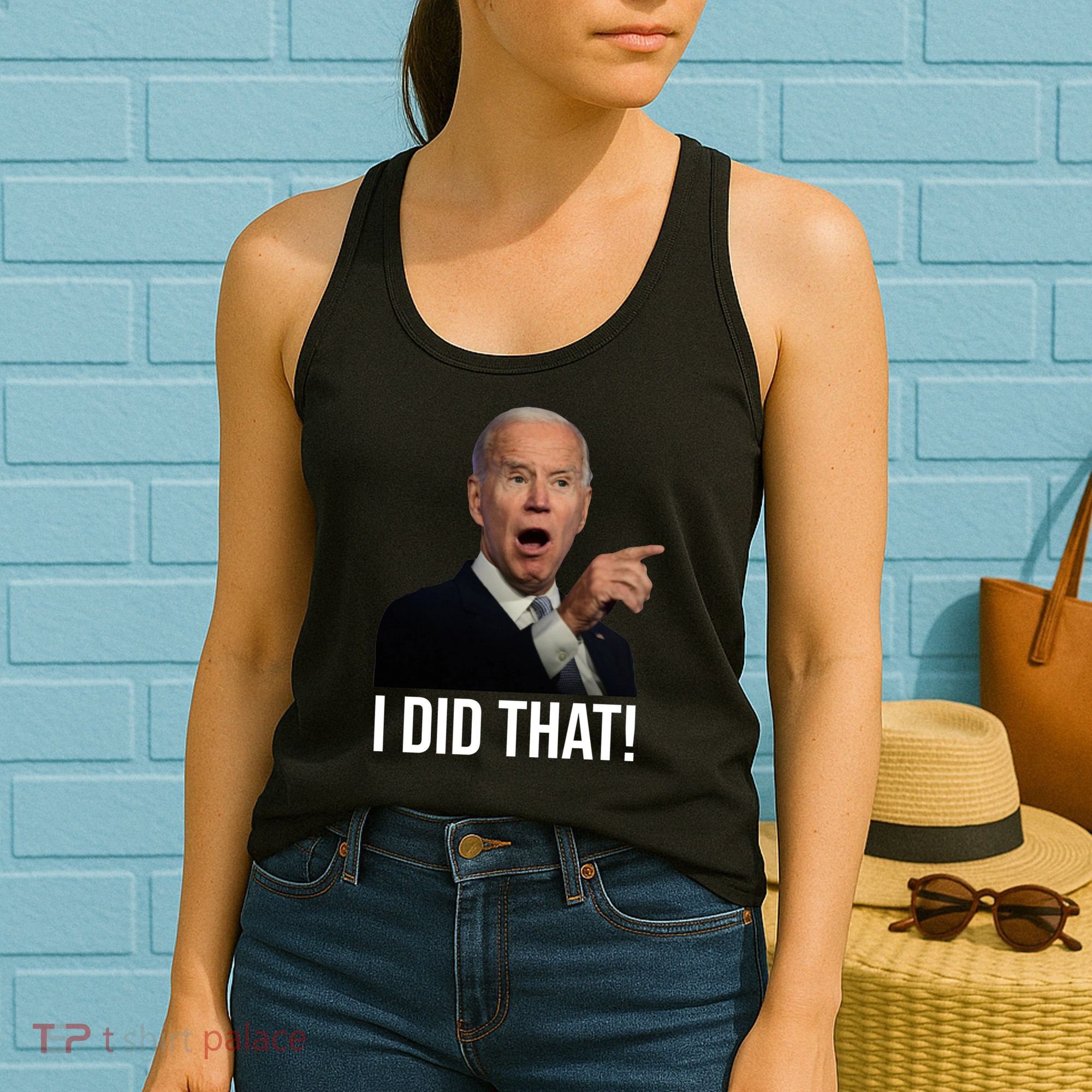 I Did That Funny Joe Biden Women's Tank Top