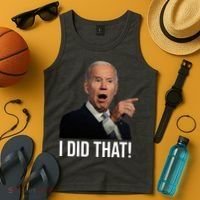 I Did That Funny Joe Biden Tank Top thumb 4