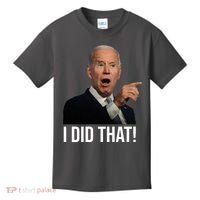 I Did That Funny Joe Biden Kids T-Shirt thumb 0