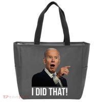 I Did That Funny Joe Biden Tote Bag thumb 0
