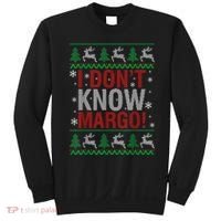 I Don T Know Margo Funny Christmas Vacation Sweatshirt thumb 0