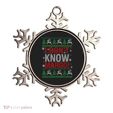 I Don T Know Margo Funny Christmas Vacation Ornament