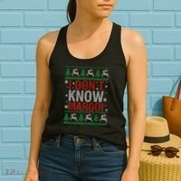 I Don T Know Margo Funny Christmas Vacation Women's Tank Top thumb 2