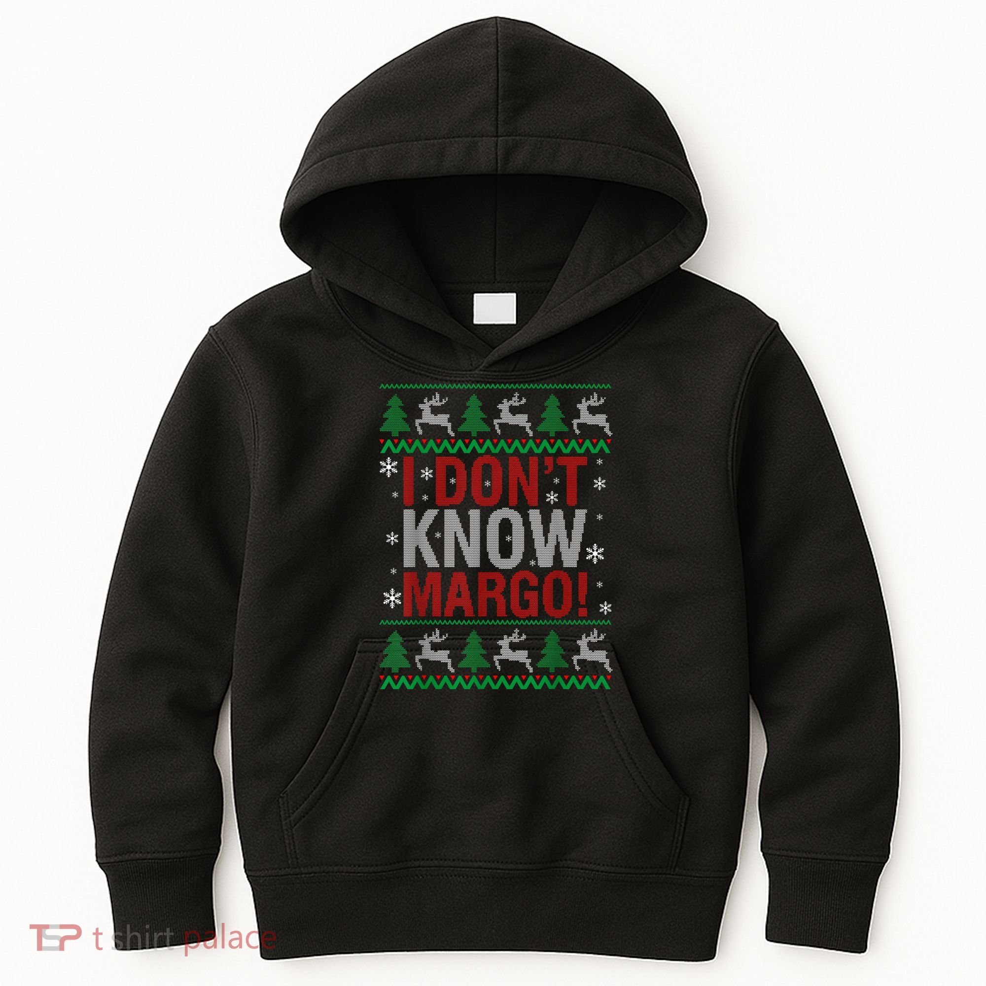 I Don T Know Margo Funny Christmas Vacation Kids Hoodie
