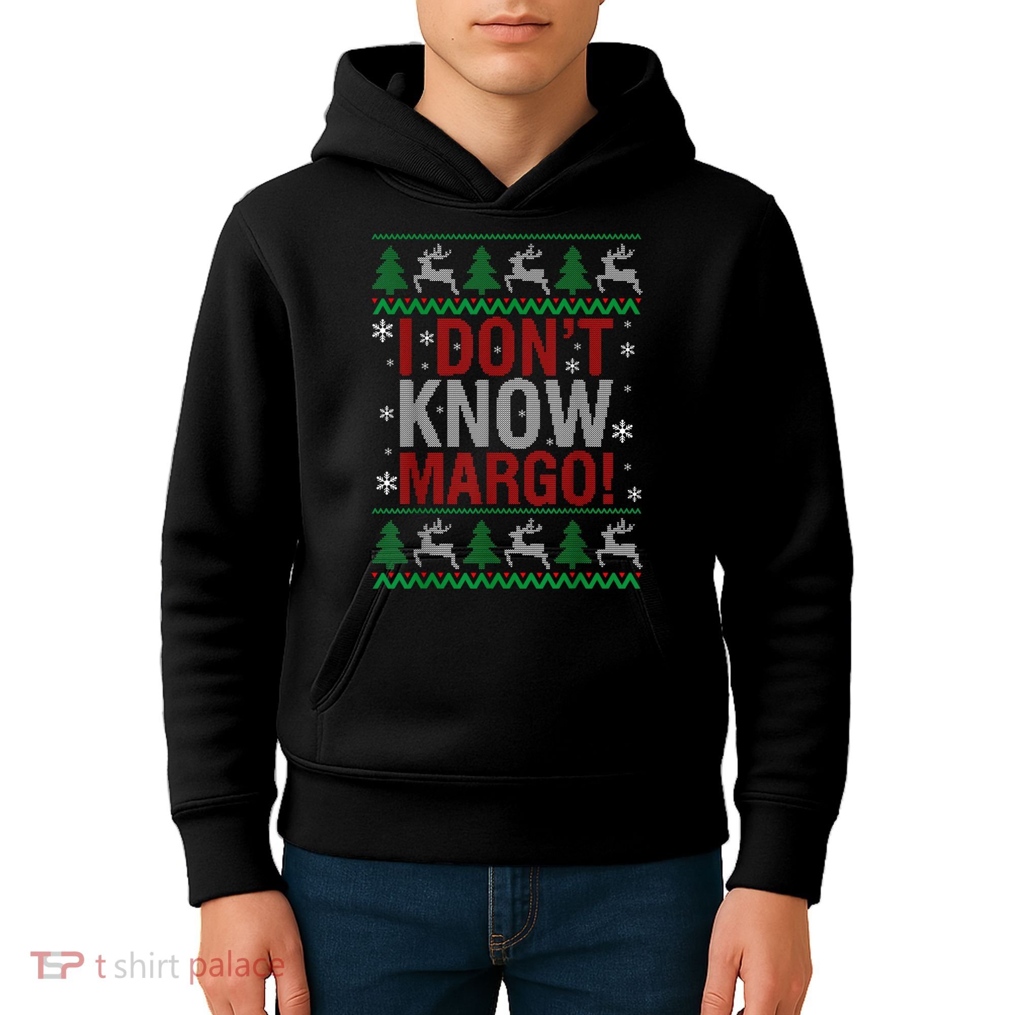 I Don T Know Margo Funny Christmas Vacation Kids Hoodie