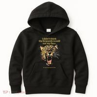 I DidnT Think The Leopards Would Eat My Face Kids Hoodie thumb 0