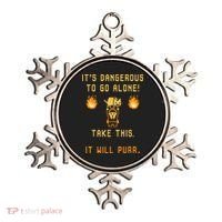 ITS DANGEROUS TO GO ALONE! TAKE THIS. IT WILL PURR. Ornament thumb 0