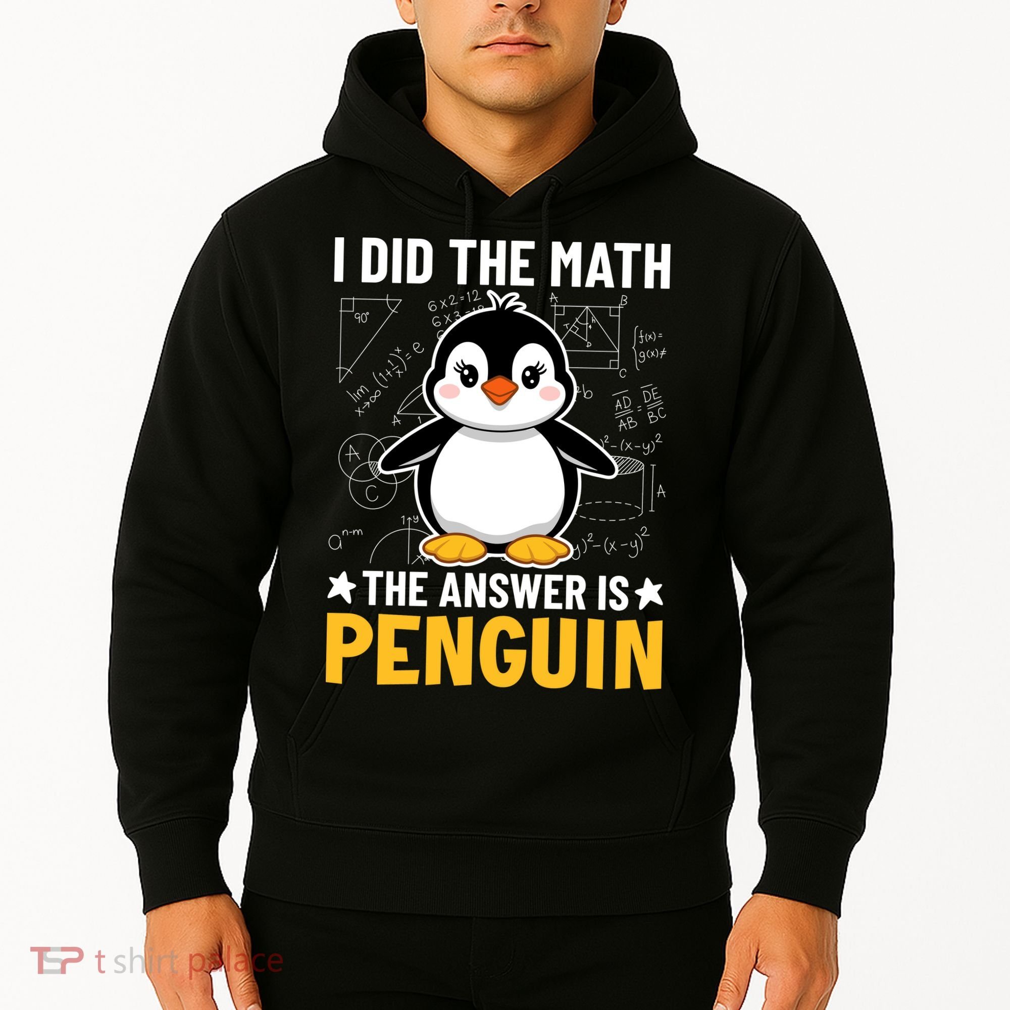I Did The Math The Answer Is Penguin Lover Funny Hoodie