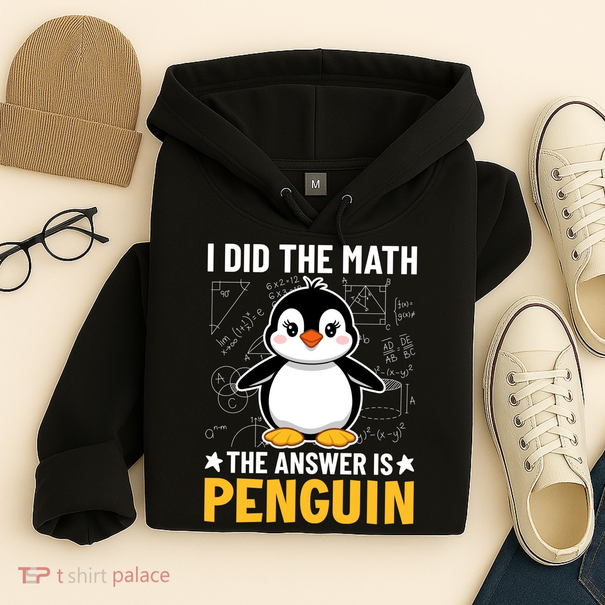 I Did The Math The Answer Is Penguin Lover Funny Hoodie