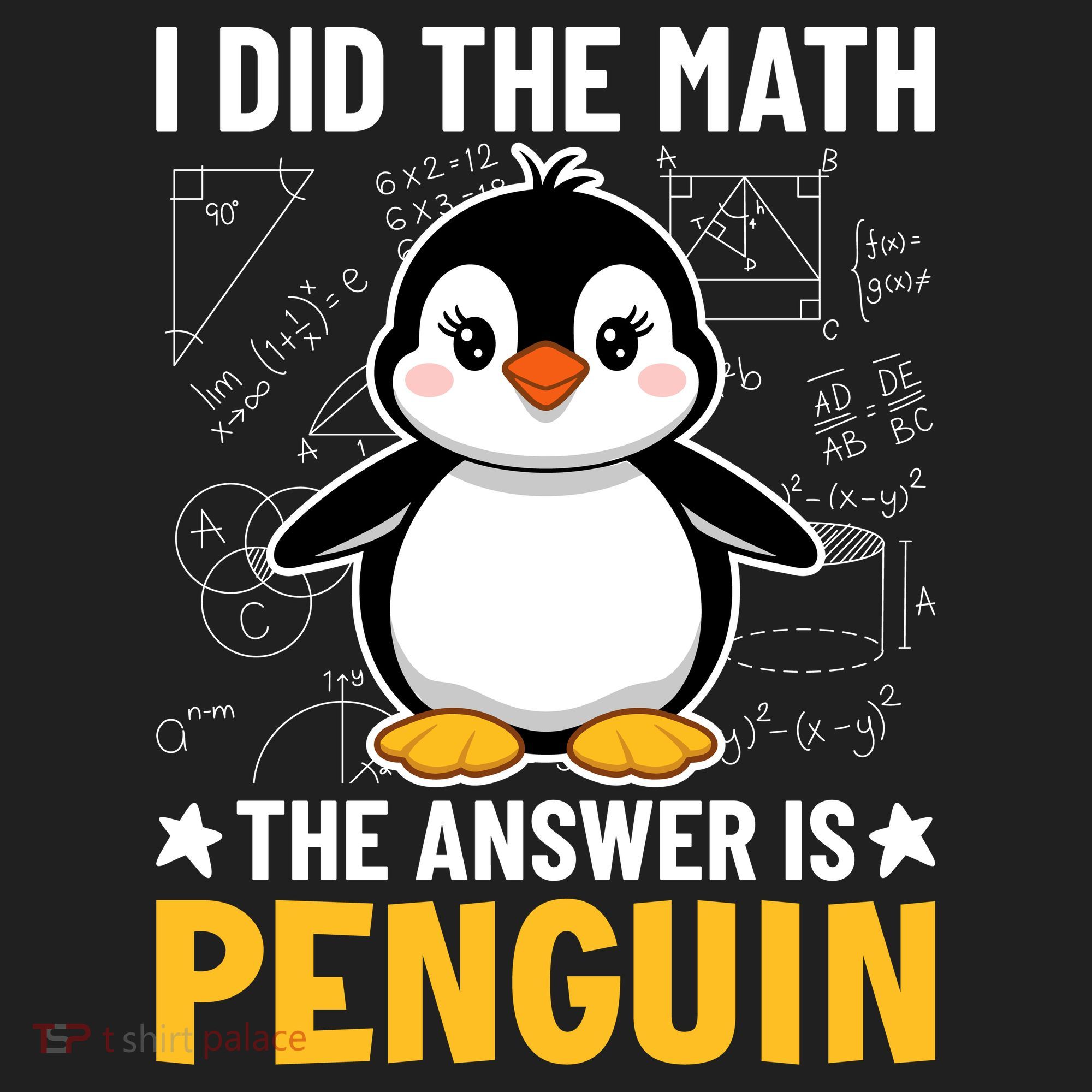 I Did The Math The Answer Is Penguin Lover Funny Beanie