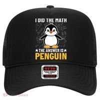 I Did The Math The Answer Is Penguin Lover Funny Hat thumb 0