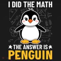 I Did The Math The Answer Is Penguin Lover Funny Toddler Hoodie thumb 2