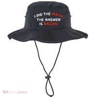 I Did The Math The Answer Is Bacon Funny Foodie Bucket Hat thumb 0