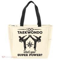 I Do Tae Kwon Do Super Power Taekwondo Tote Bag thumb 0