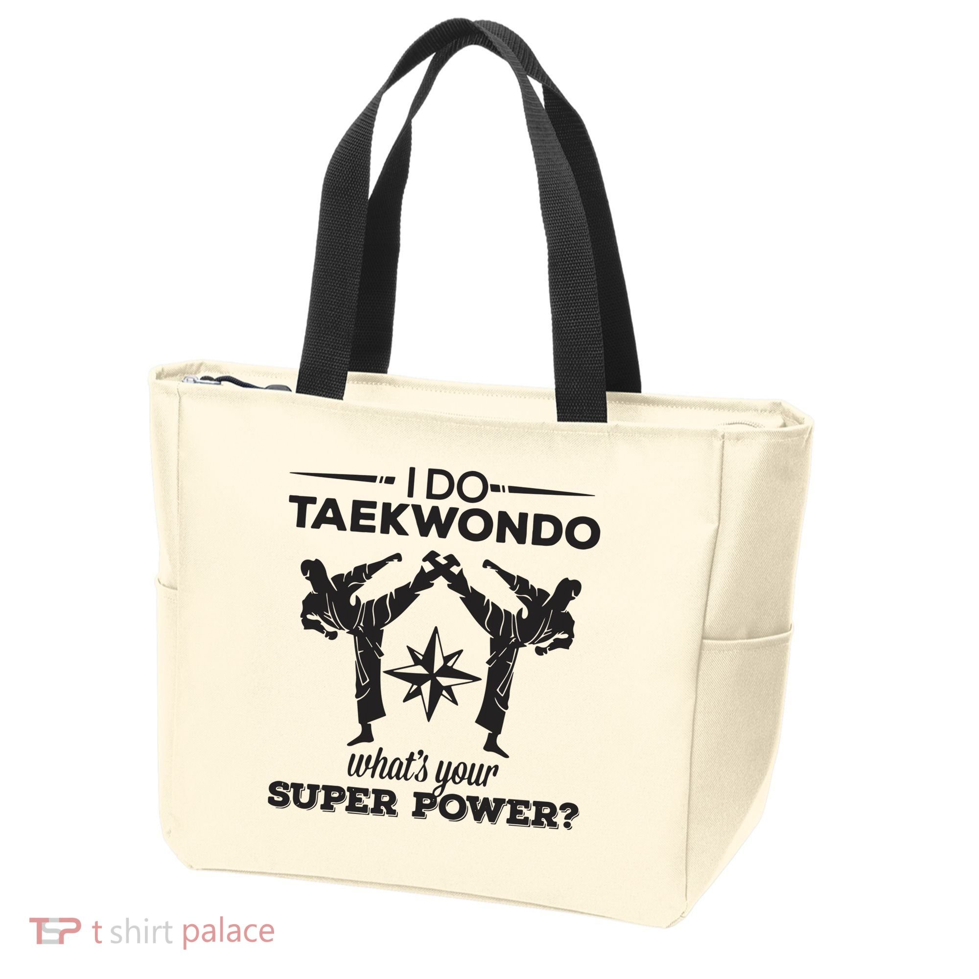 I Do Tae Kwon Do Super Power Taekwondo Tote Bag