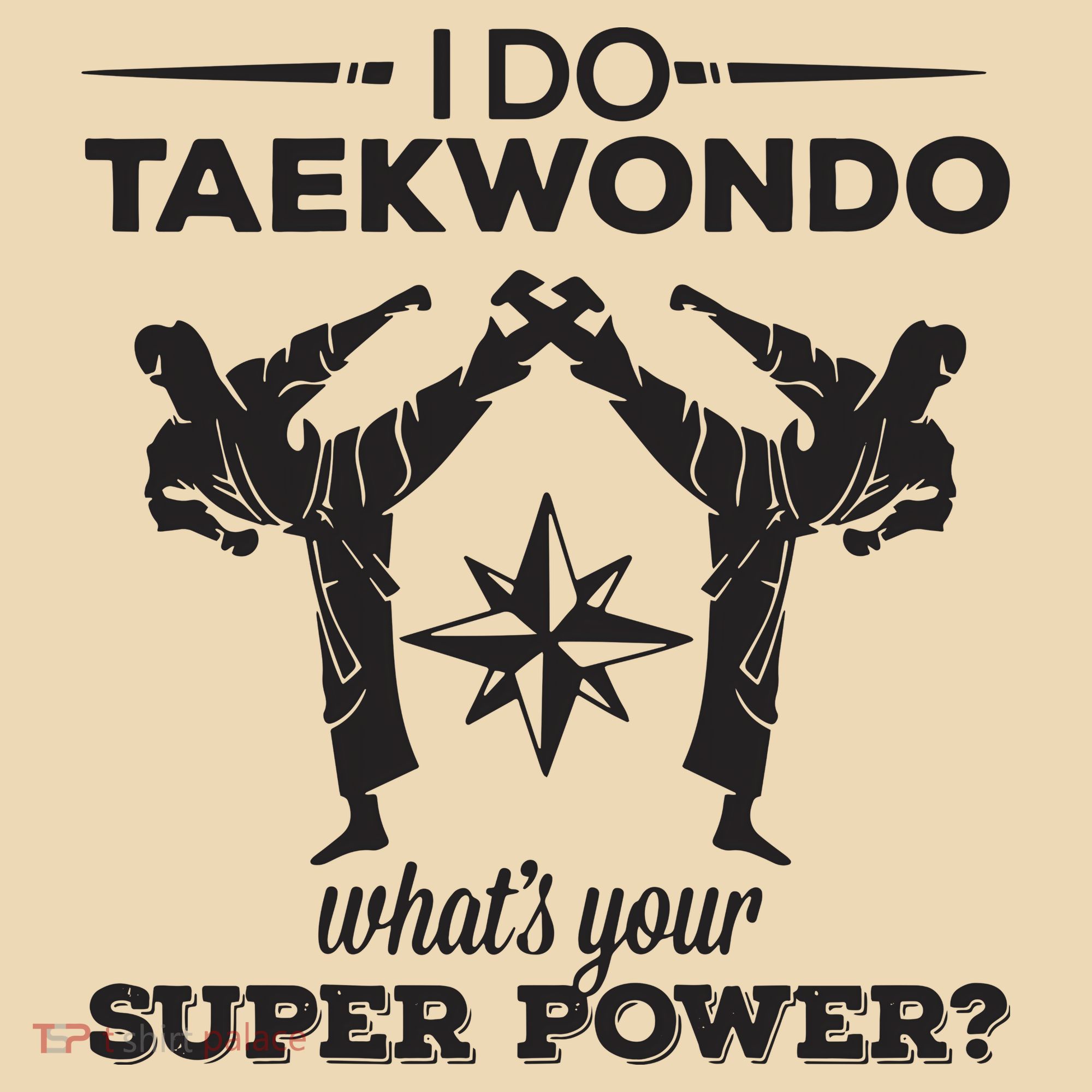 I Do Tae Kwon Do Super Power Taekwondo Tote Bag