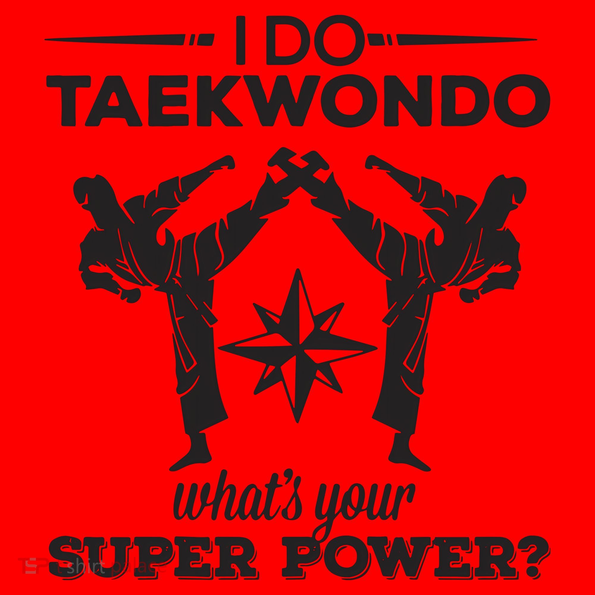 I Do Tae Kwon Do Super Power Taekwondo Santa Hat