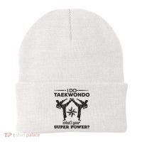 I Do Tae Kwon Do Super Power Taekwondo Beanie thumb 0