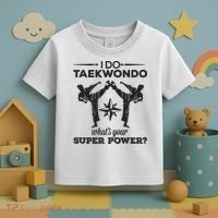 I Do Tae Kwon Do Super Power Taekwondo Toddler T-Shirt thumb 3