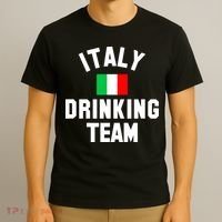 Italy Drinking Team Shirt For Italy Beer Festivals T-Shirt thumb 3