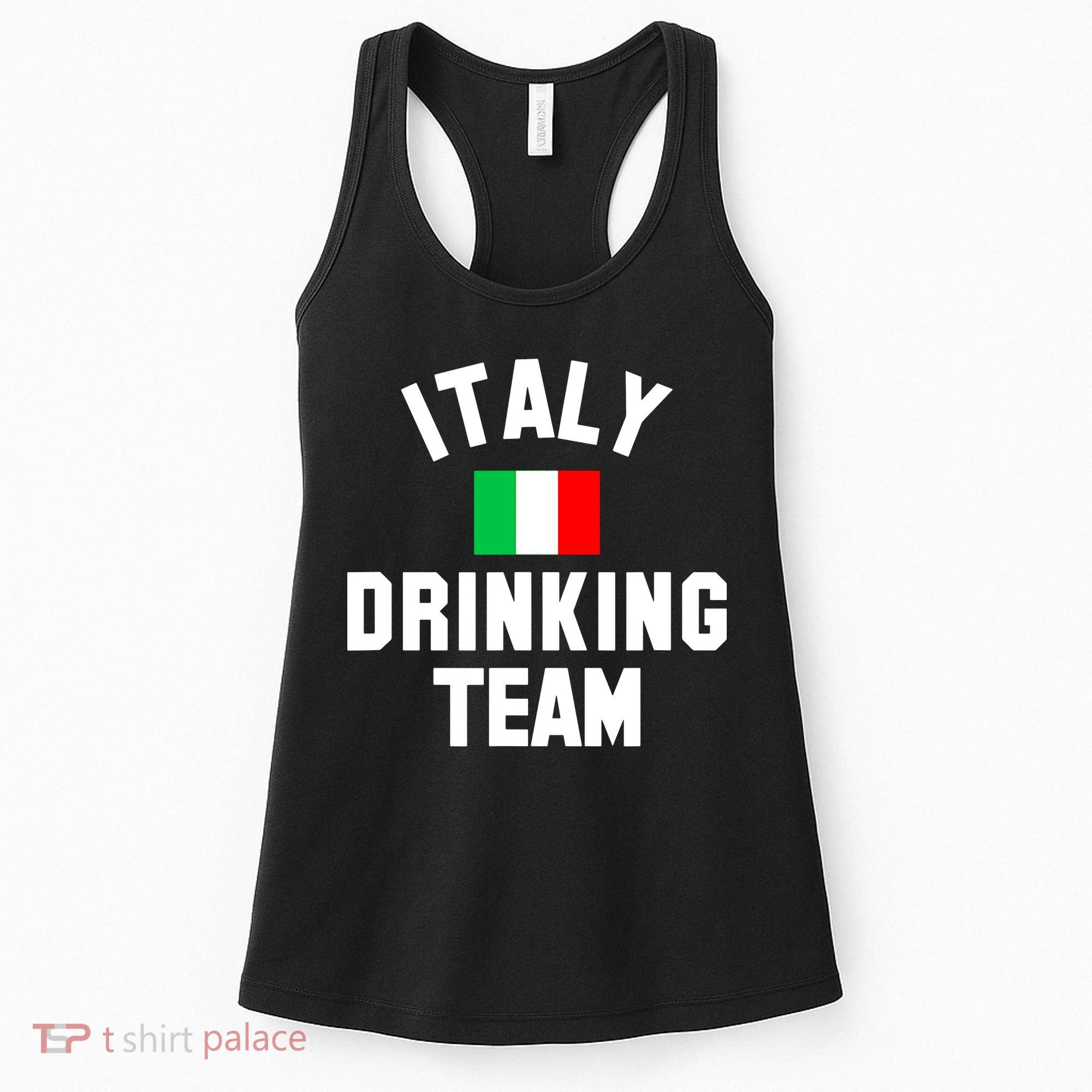 Italy Drinking Team Shirt For Italy Beer Festivals Women's Tank Top