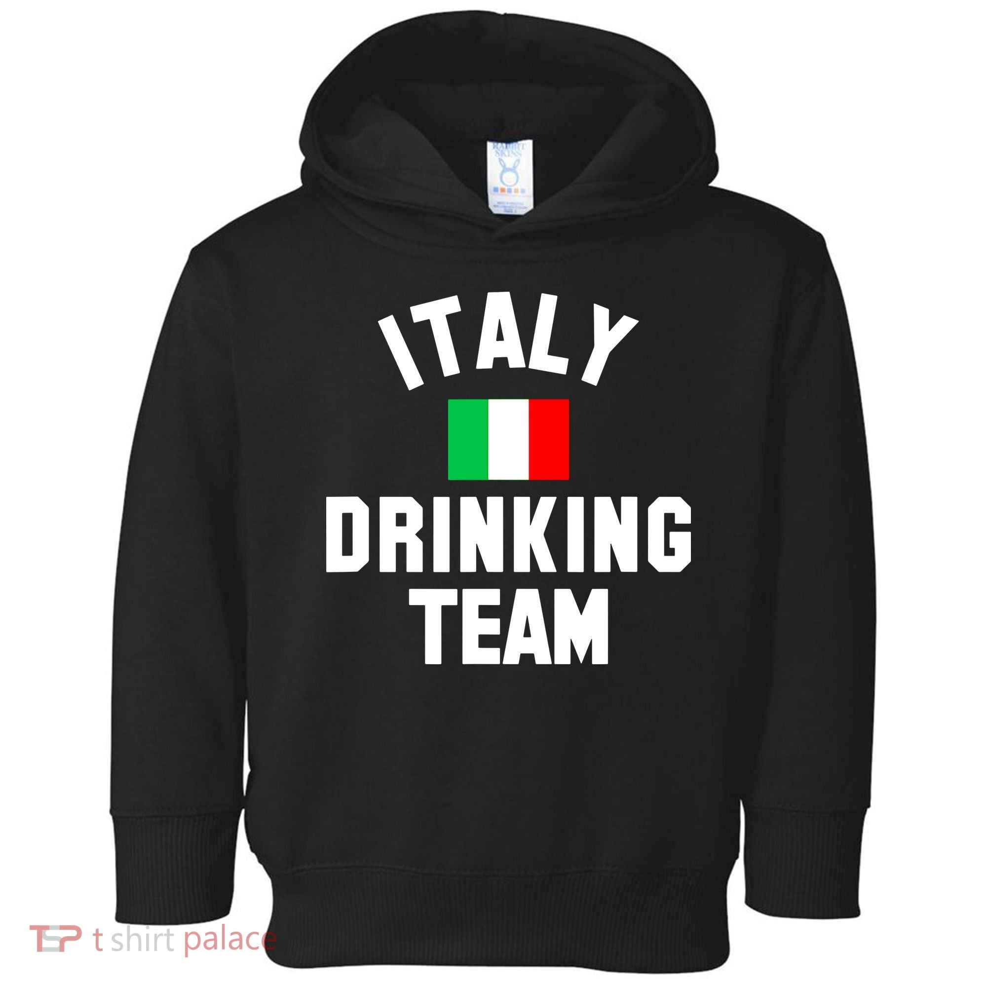 Italy Drinking Team Shirt For Italy Beer Festivals Toddler Hoodie