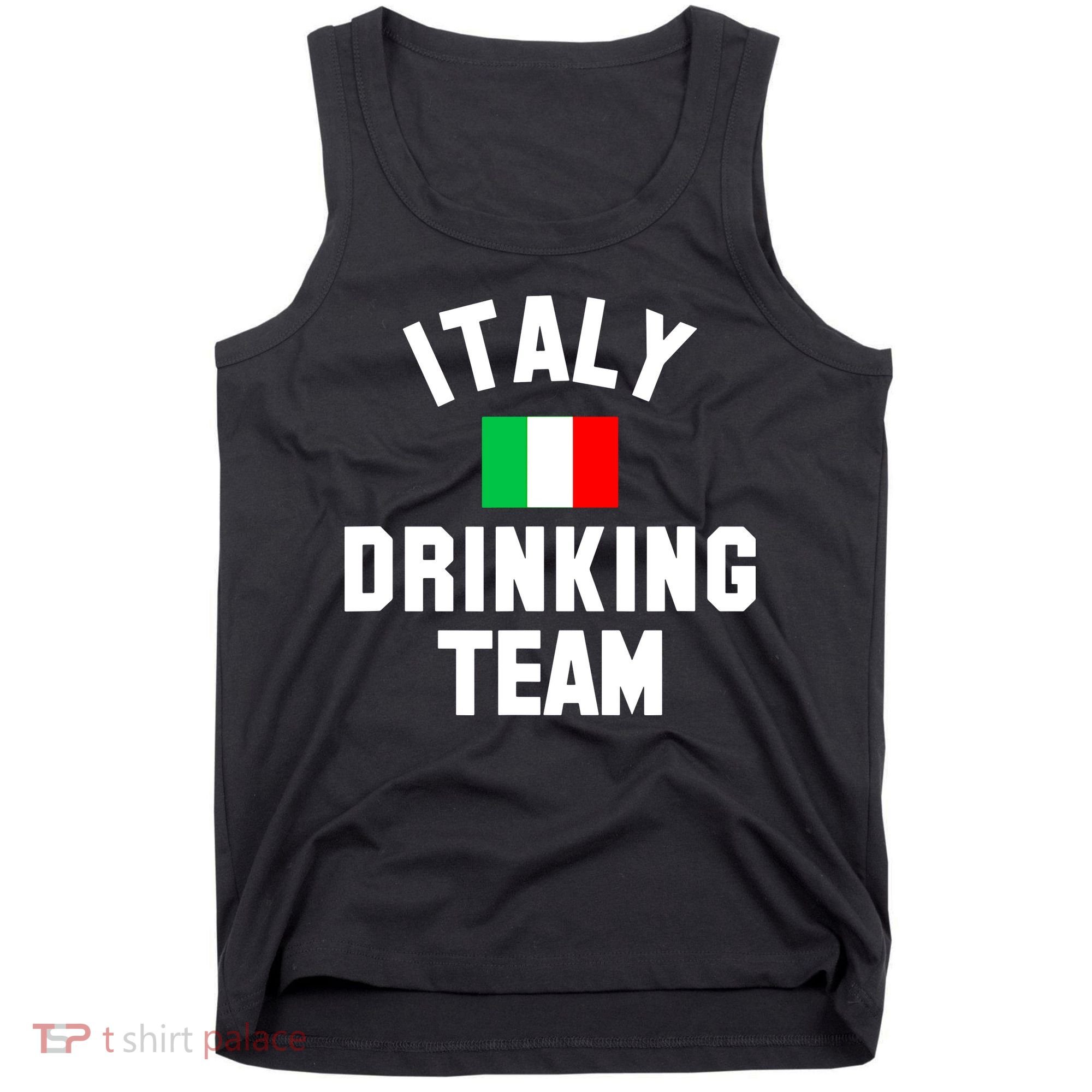 Italy Drinking Team Shirt For Italy Beer Festivals Tank Top