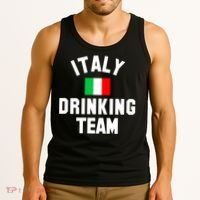 Italy Drinking Team Shirt For Italy Beer Festivals Tank Top thumb 3